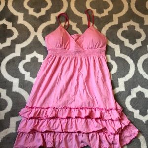 Pink Striped Night gown Dress from Pink